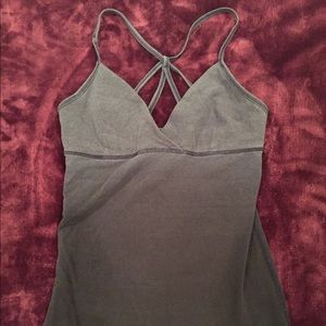 Lululemon Camisole- dark acid wash denim color